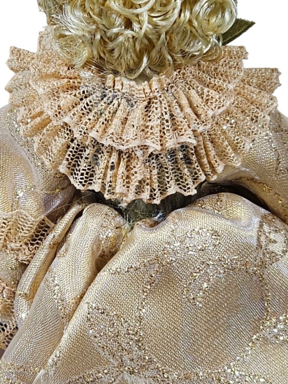Kurt S. Adler The Mystique Collection Glass Ornament 8" Lady Victorian Dress VTG - Picture 8 of 9